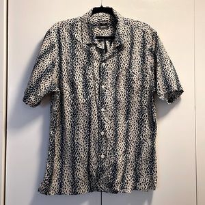Todd Snyder Animal Print Button down Shirt